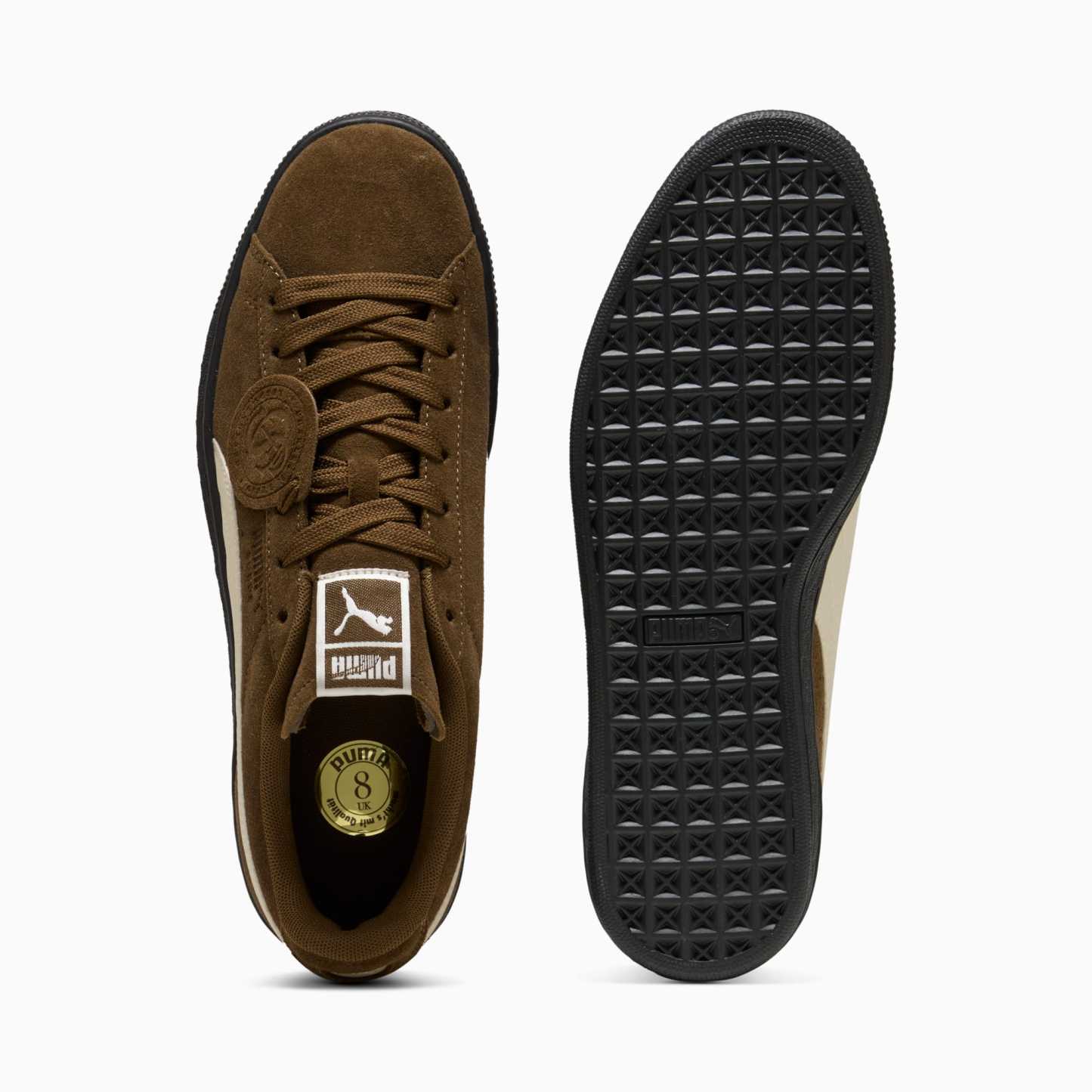 Suede Charles F. Stead VI Sneakers Unisex – Aged Copper-Alpine Snow