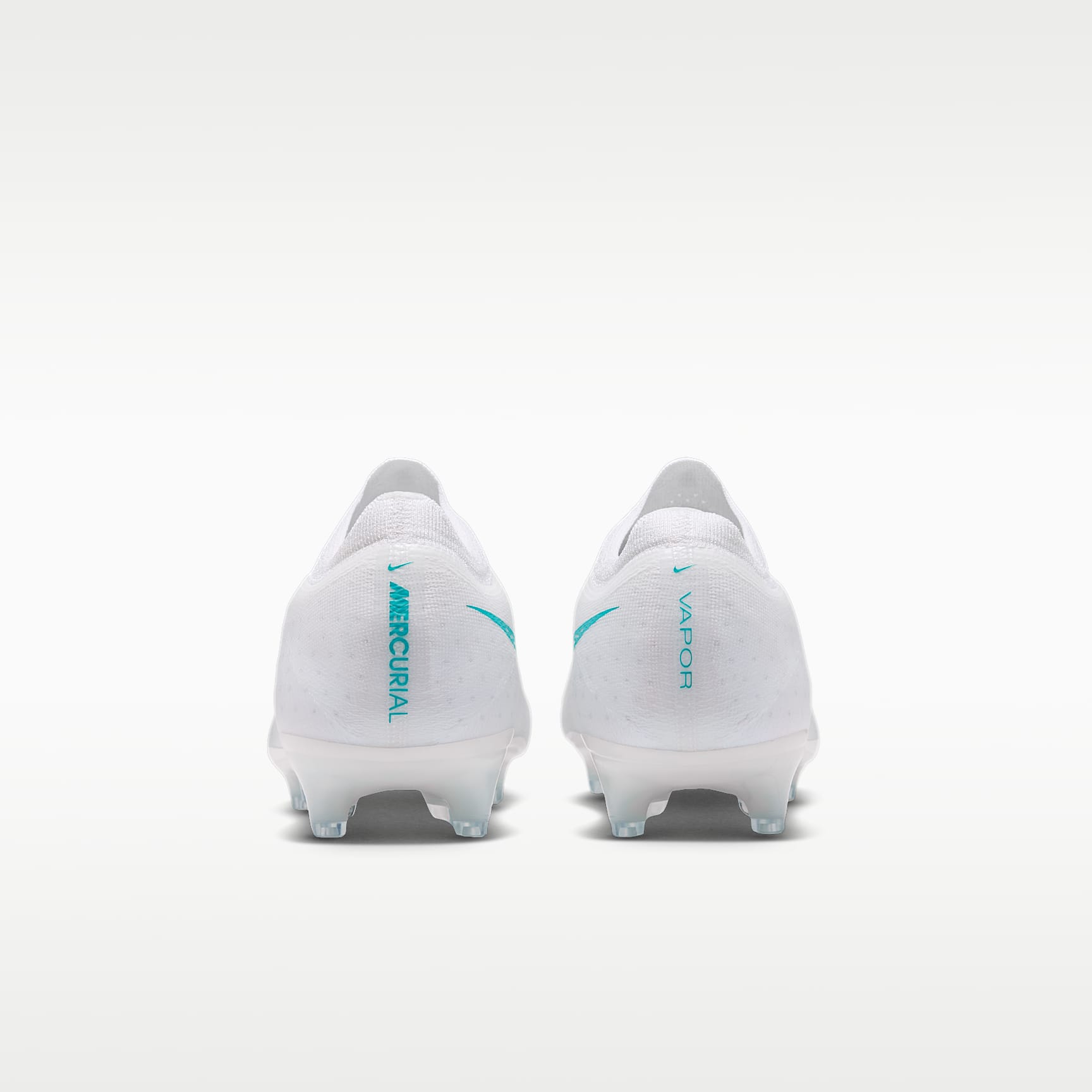 Nike Mercurial Vapor 17 Elite Artificial-Grass Low-Top Football Boots – White/Dusty Cactus