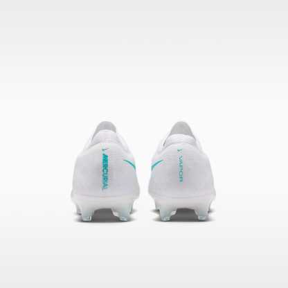 Nike Mercurial Vapor 17 Elite Artificial-Grass Low-Top Football Boots – White/Dusty Cactus