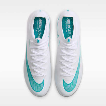 Nike Mercurial Vapor 17 Elite Firm-Ground Low-Top Football Boots – White/Dusty Cactus