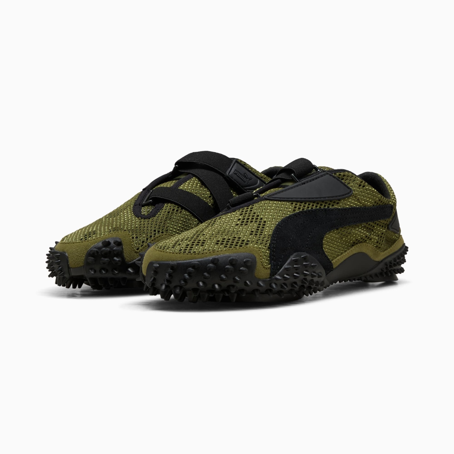 Mostro Freedom Sneakers Unisex – Olive Green-PUMA Black