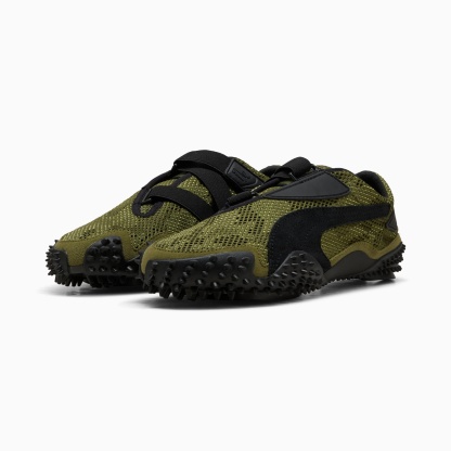 Mostro Freedom Sneakers Unisex – Olive Green-PUMA Black