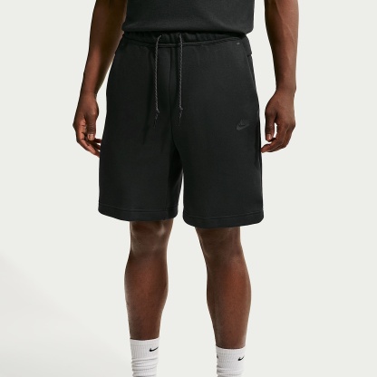 Nike Tech Men's Fleece Shorts – Black/Black