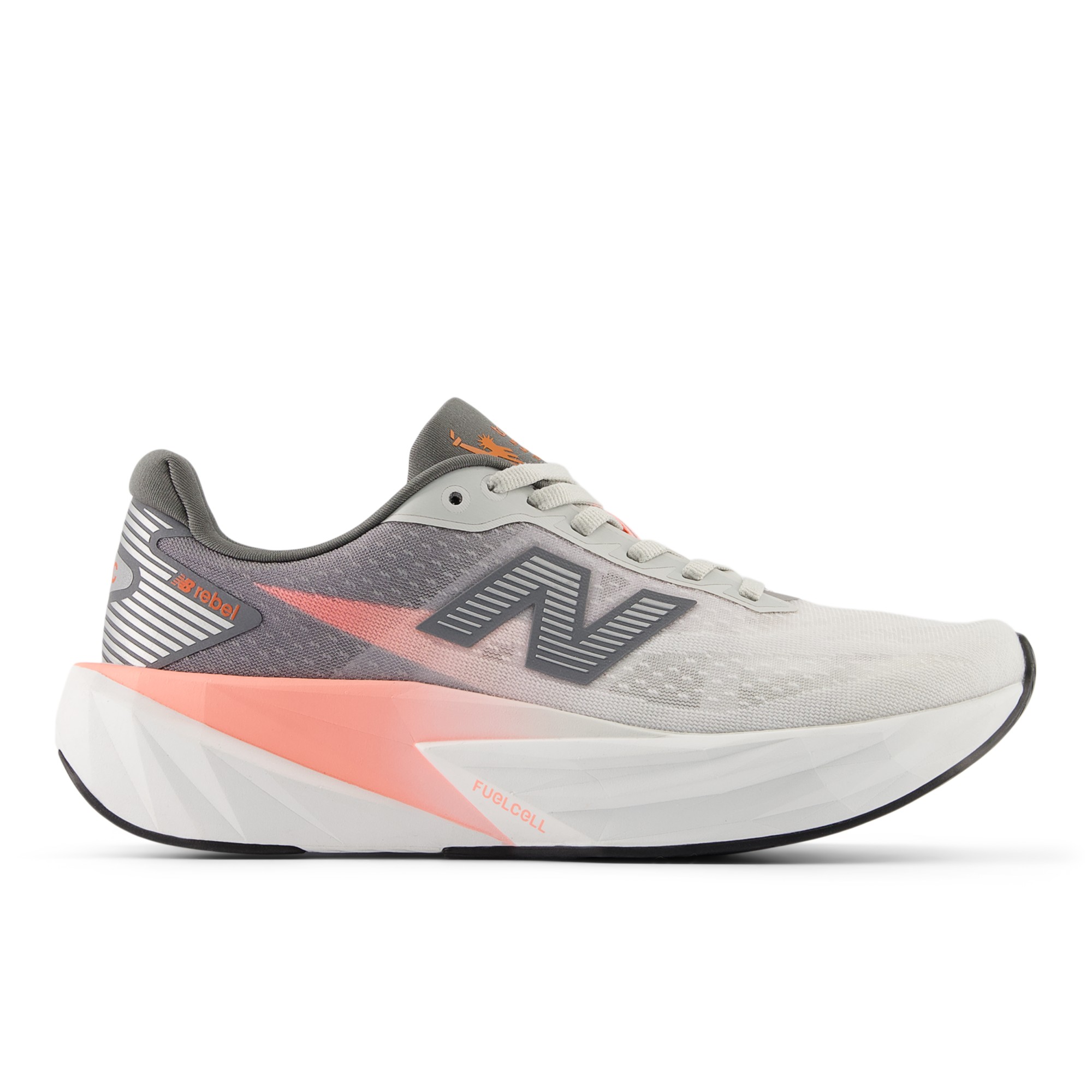 TCS NYC Marathon FuelCell Rebel v5 – Grapefruit with Grey Matter and Poppy