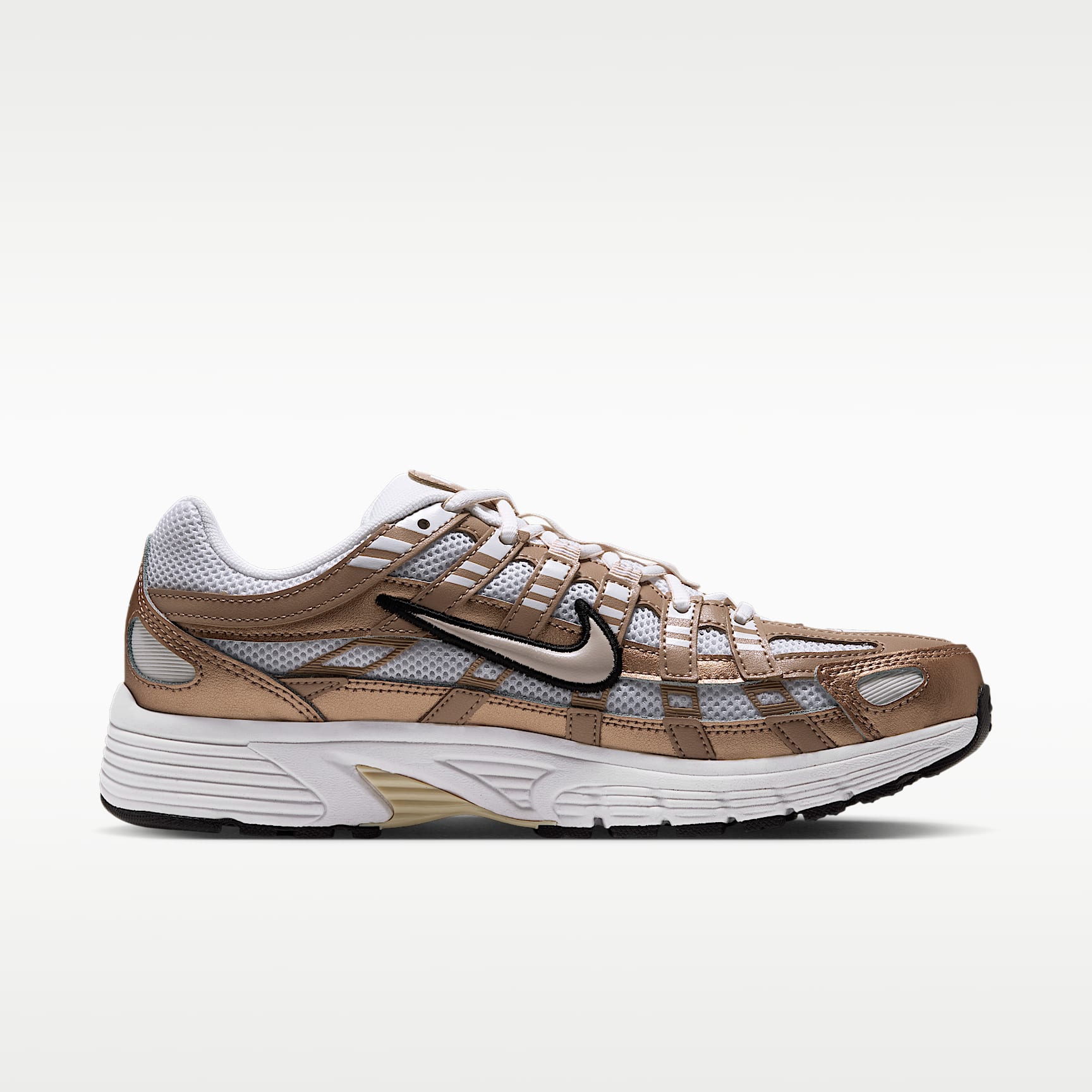 Nike P-6000 Women's Shoes – White/Blur/Black/Sand Drift