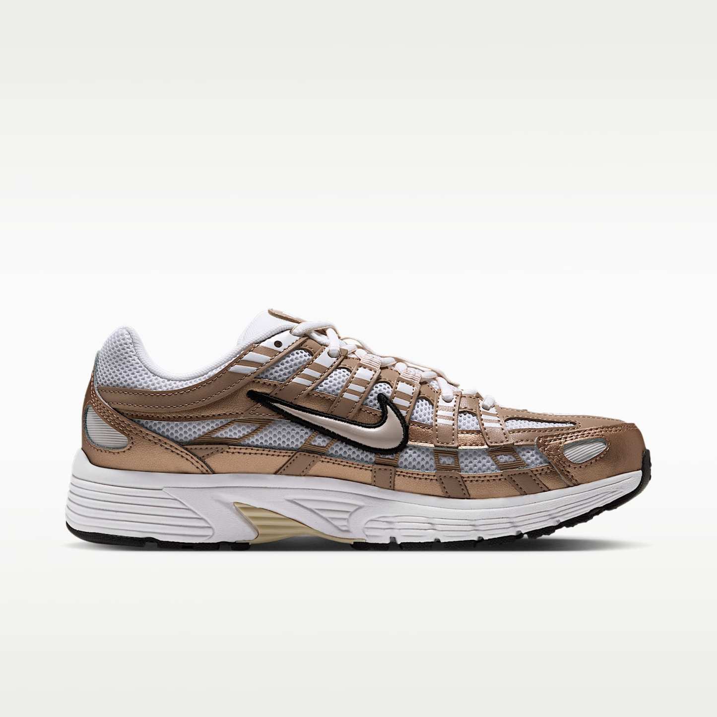 Nike P-6000 Women's Shoes – White/Blur/Black/Sand Drift