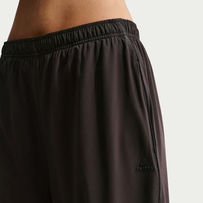 NikeSKIMS Stretch Nylon Women's Oversized Trousers – NSKM Dark Roast/NSKM Obsidian/NSKM Obsidian