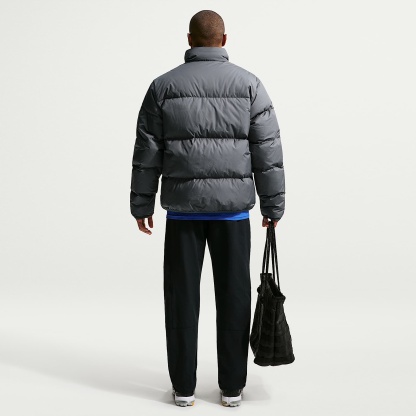 Nike Sportswear Club Men's Therma-FIT Down Puffer Jacket – Iron Grey/White