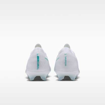 Nike Mercurial Vapor 17 Elite Firm-Ground Low-Top Football Boots – White/Dusty Cactus