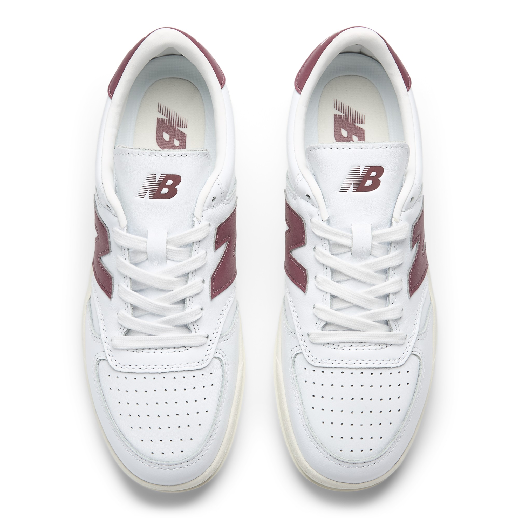 T500 – White with Washed Burgundy