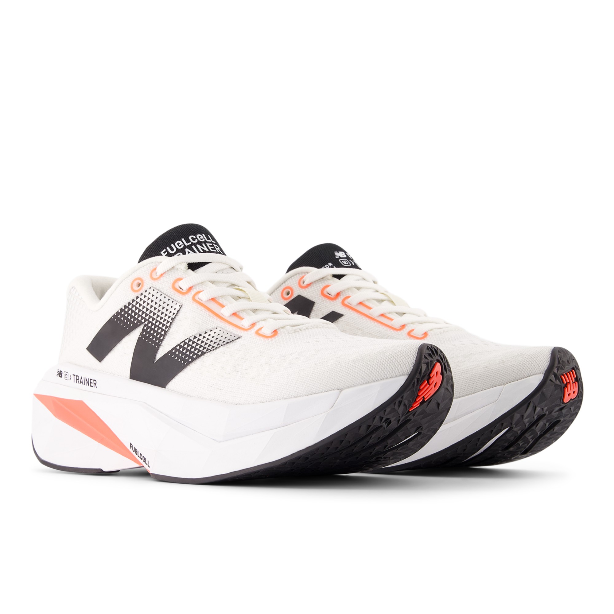 FuelCell SuperComp Trainer v3 – Sea Salt with Urgent Red and Black