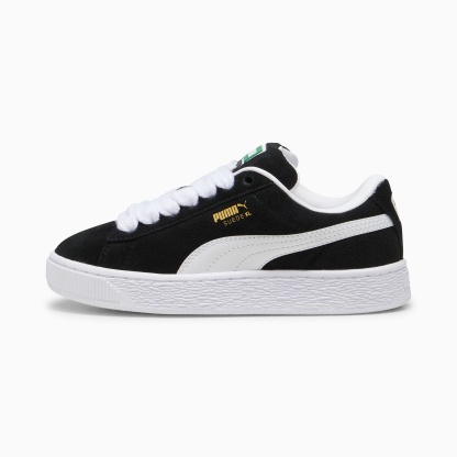Suede XL Youth Sneakers – PUMA Black-PUMA White