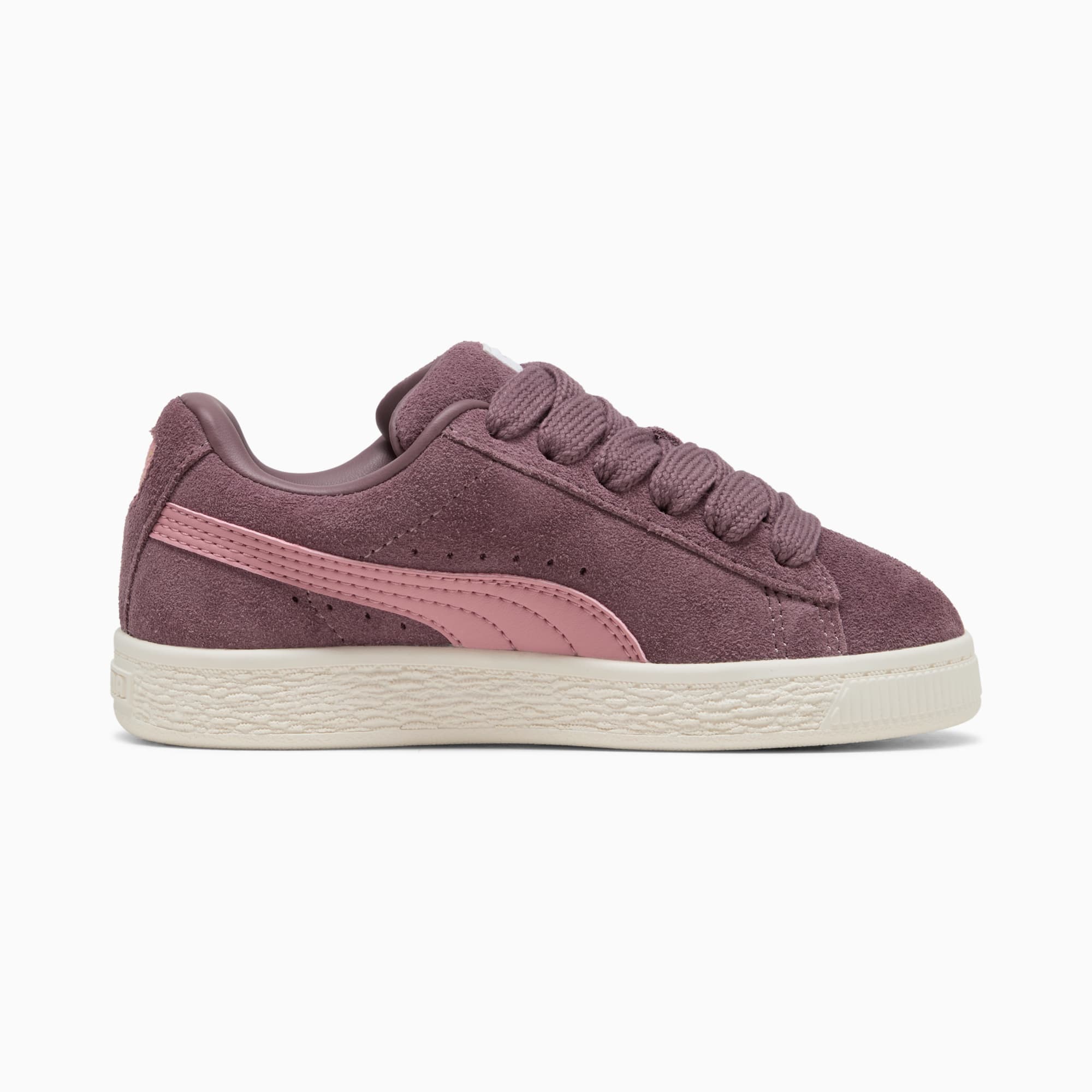 Suede XL Kids' Sneakers – Rich Cocoa-Dusky Rosewood