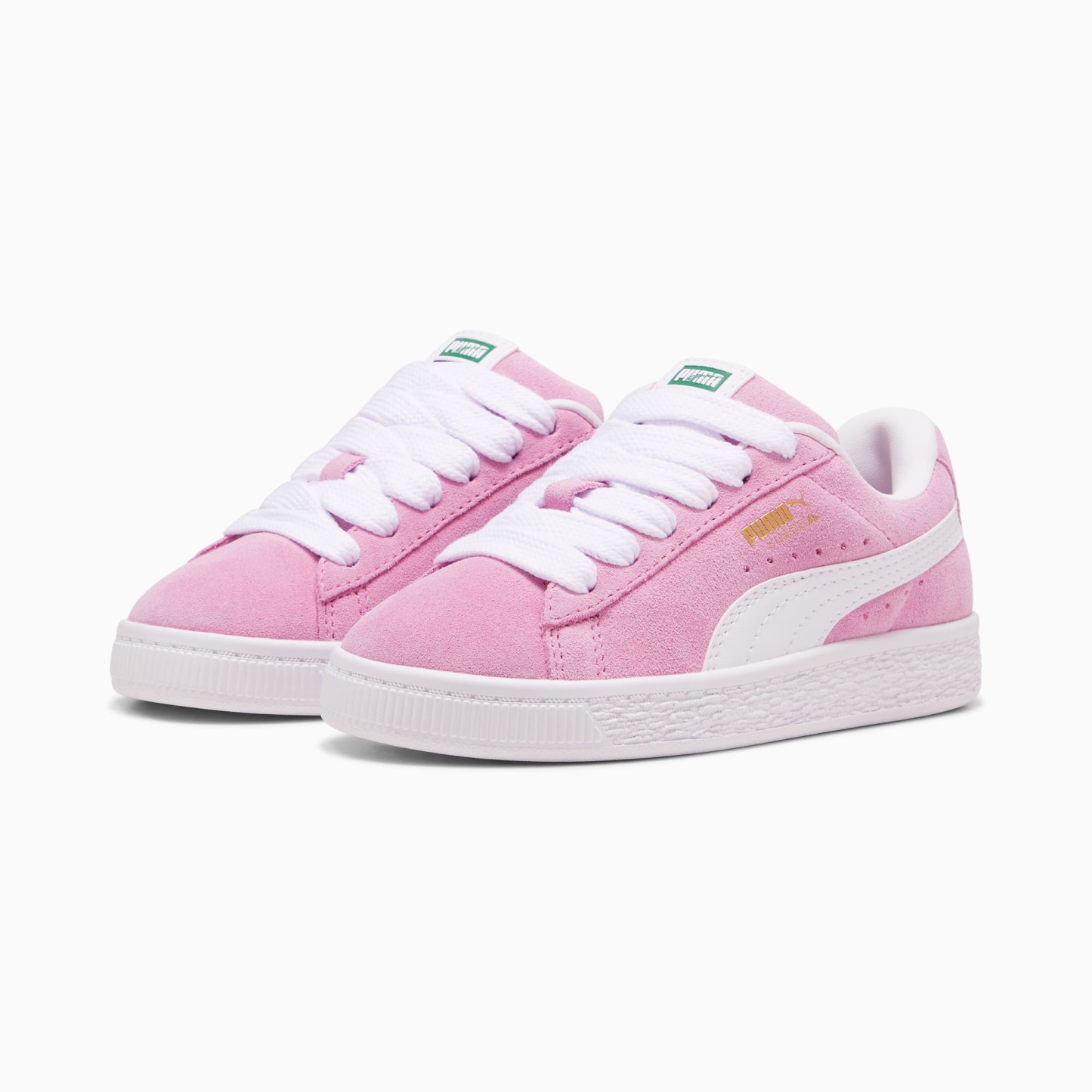 Suede XL Kids' Sneakers – Mauved Out-PUMA White
