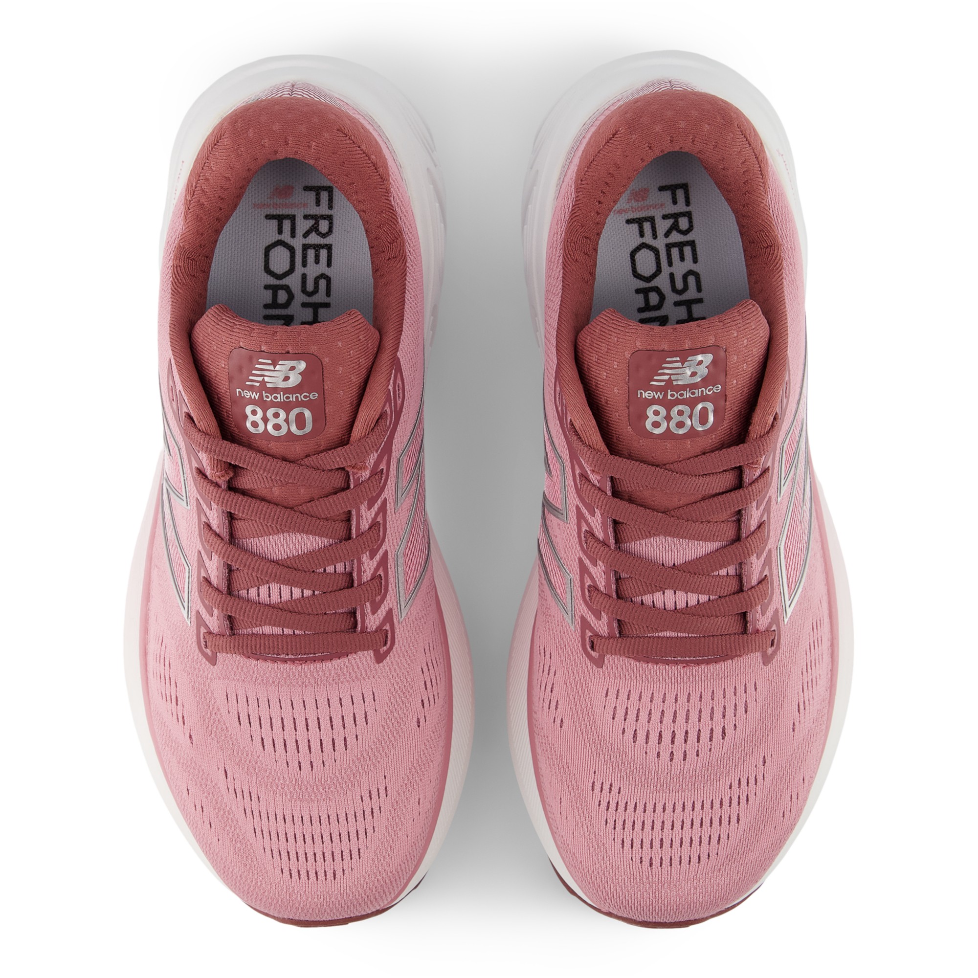 Fresh Foam X 880v15 – Washed Burgundy with Pink Taffy and Silver Metallic