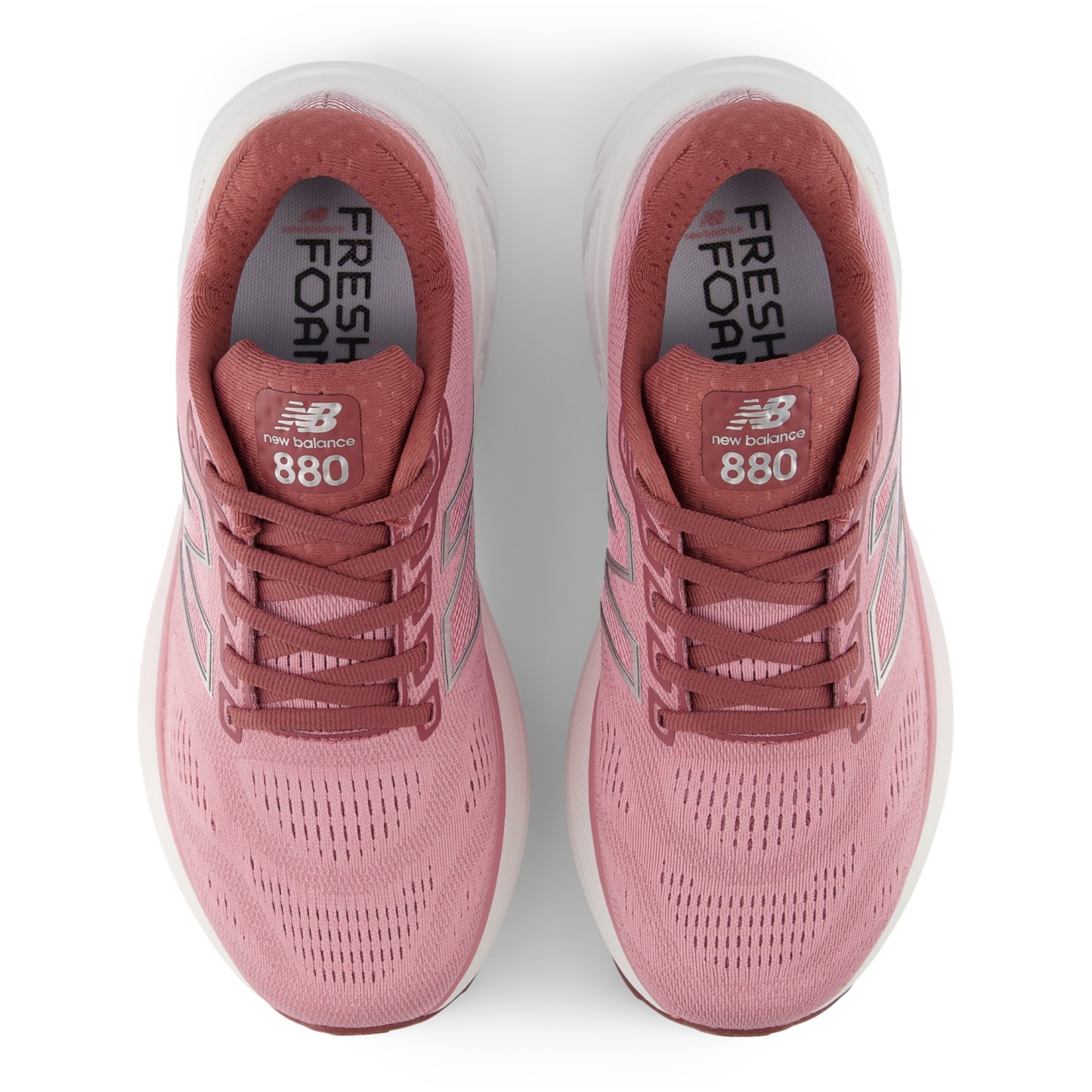 Fresh Foam X 880v15 – Washed Burgundy with Pink Taffy and Silver Metallic