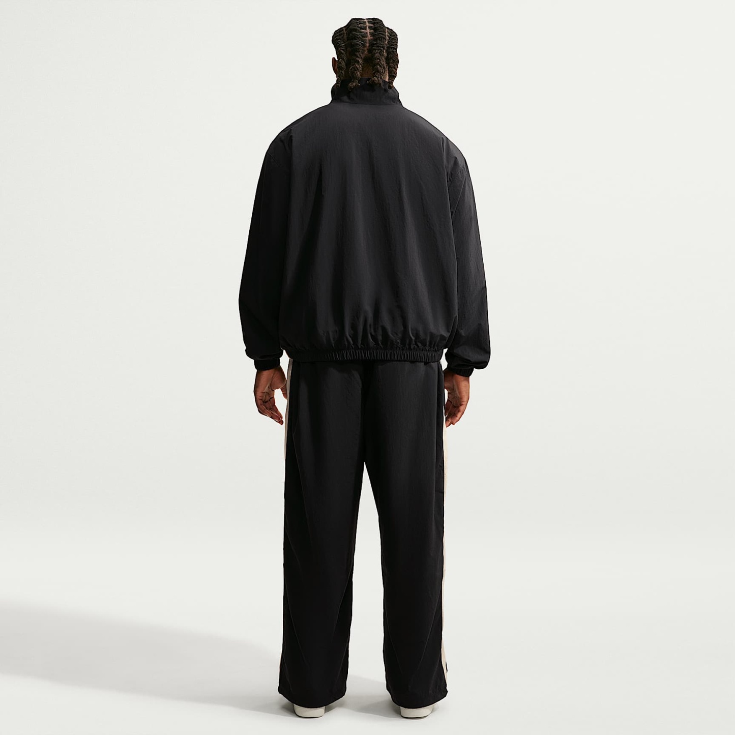 Nike Club Men's 1/2-Zip Jacket – Black/Sand Drift/Sand Drift