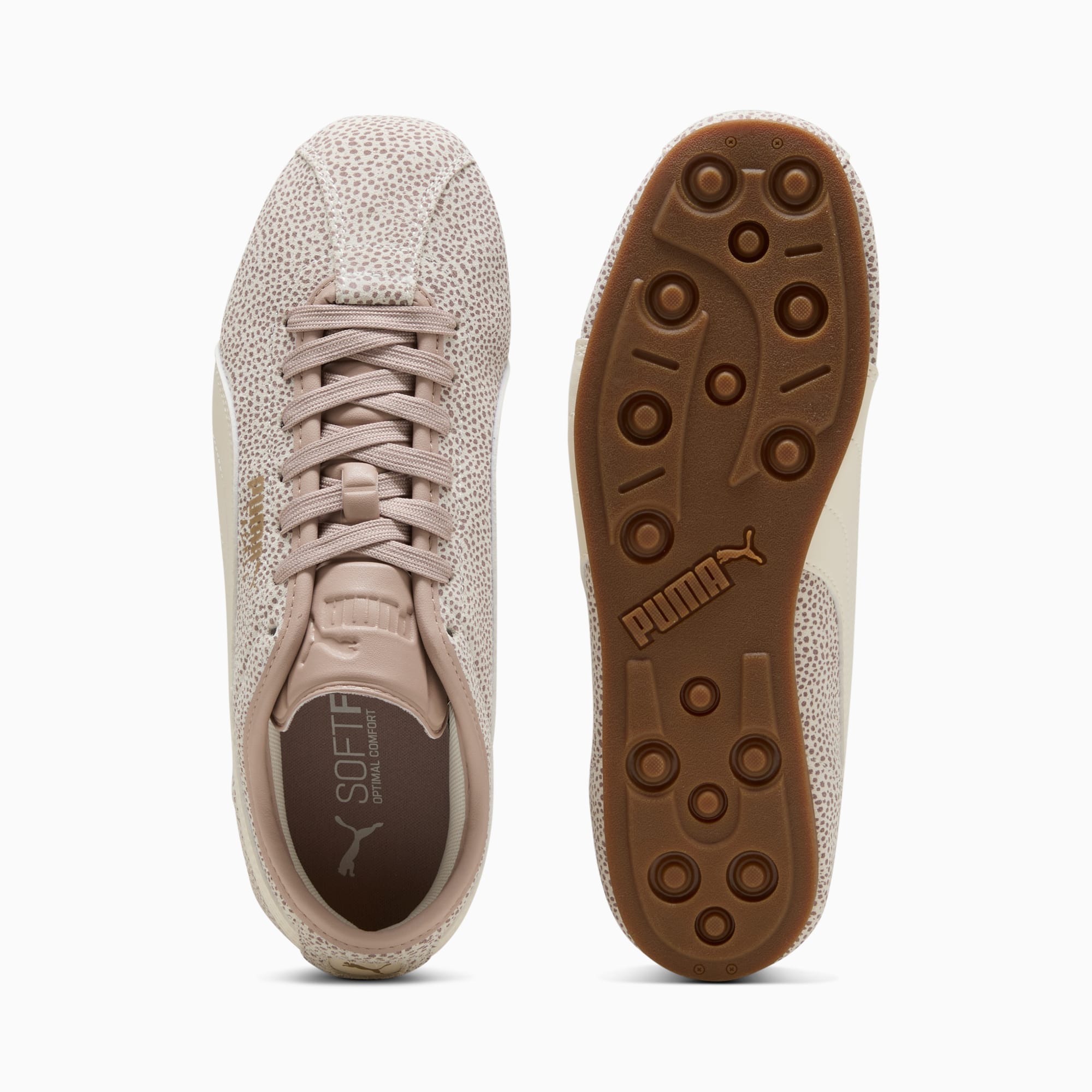 PUMA Tackle Topcat Sneakers Women – Rose Latte-Frosted Ivory-Gum