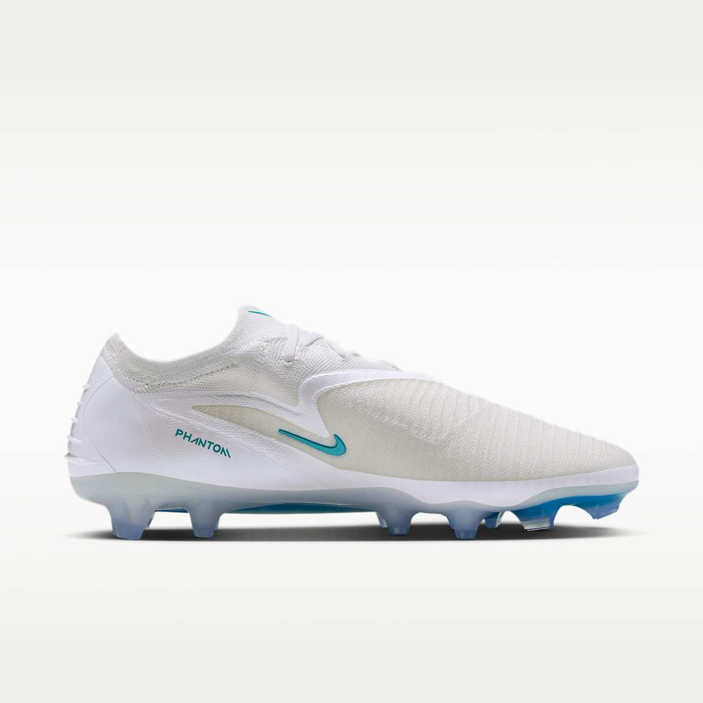 Nike Phantom 6 Low Elite Firm-Ground Football Boot – White/White/Dusty Cactus