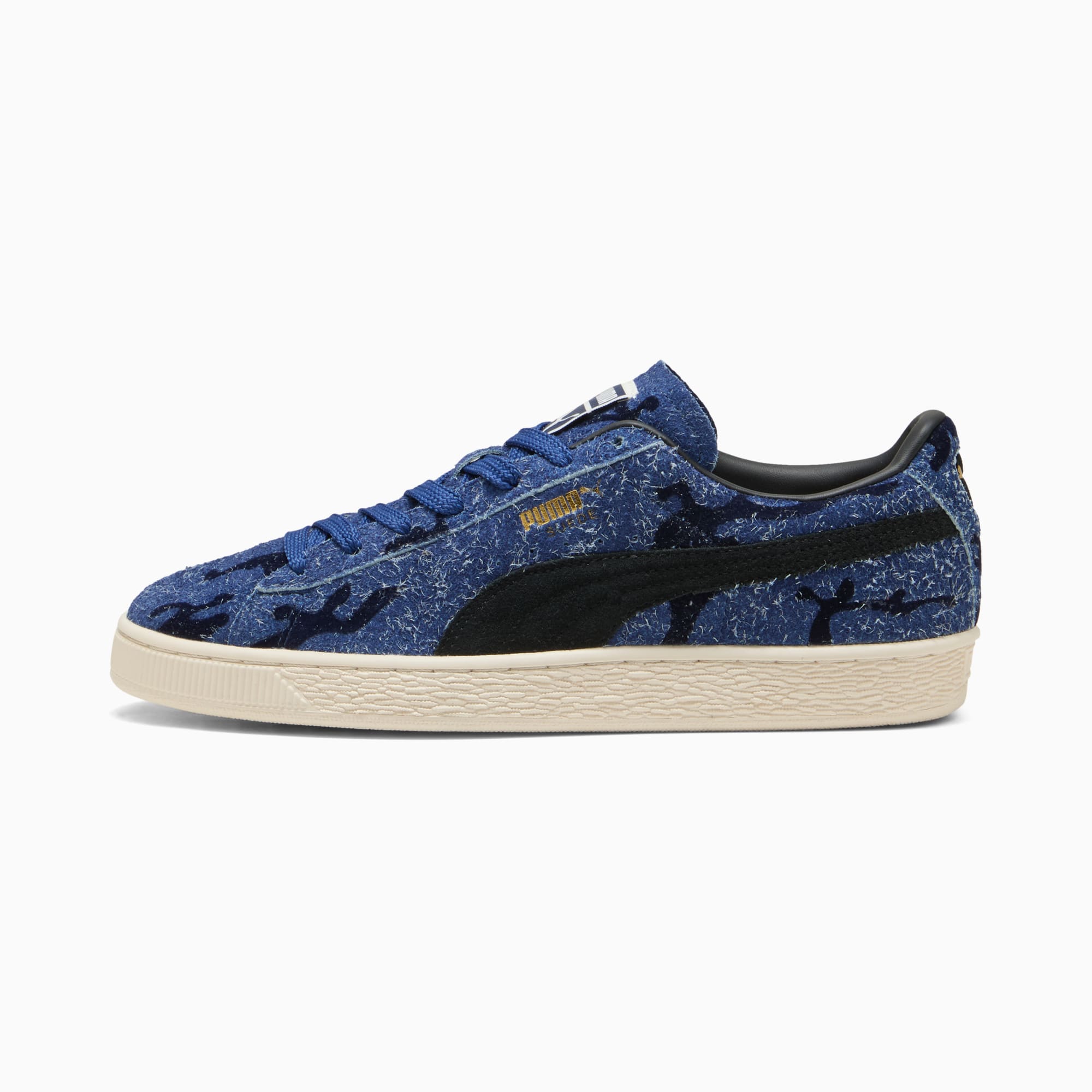 Suede Flock Sneakers Unisex – Blue Jewel-Club Navy