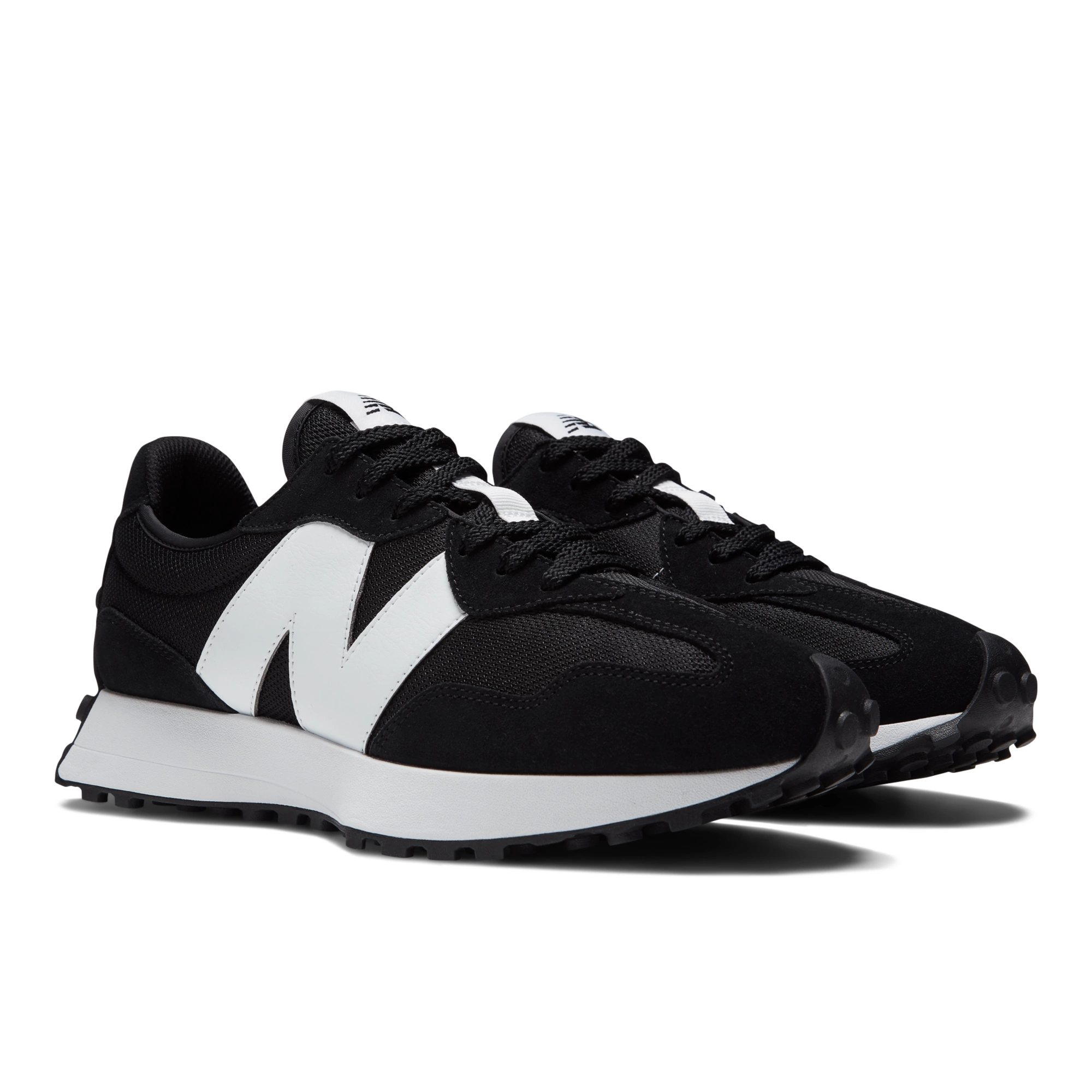 327 – BLACK with WHITE
