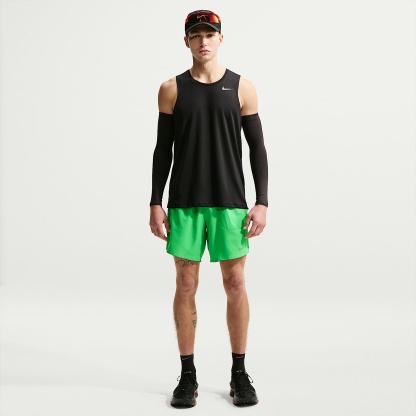 Nike Stride Men's Dri-FIT 18cm (approx.) Briefs-Lined Running Shorts – Green Spark