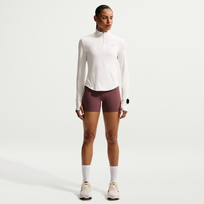Nike Swift Women's Dri-FIT UV 1/4-Zip Running Top – Sail