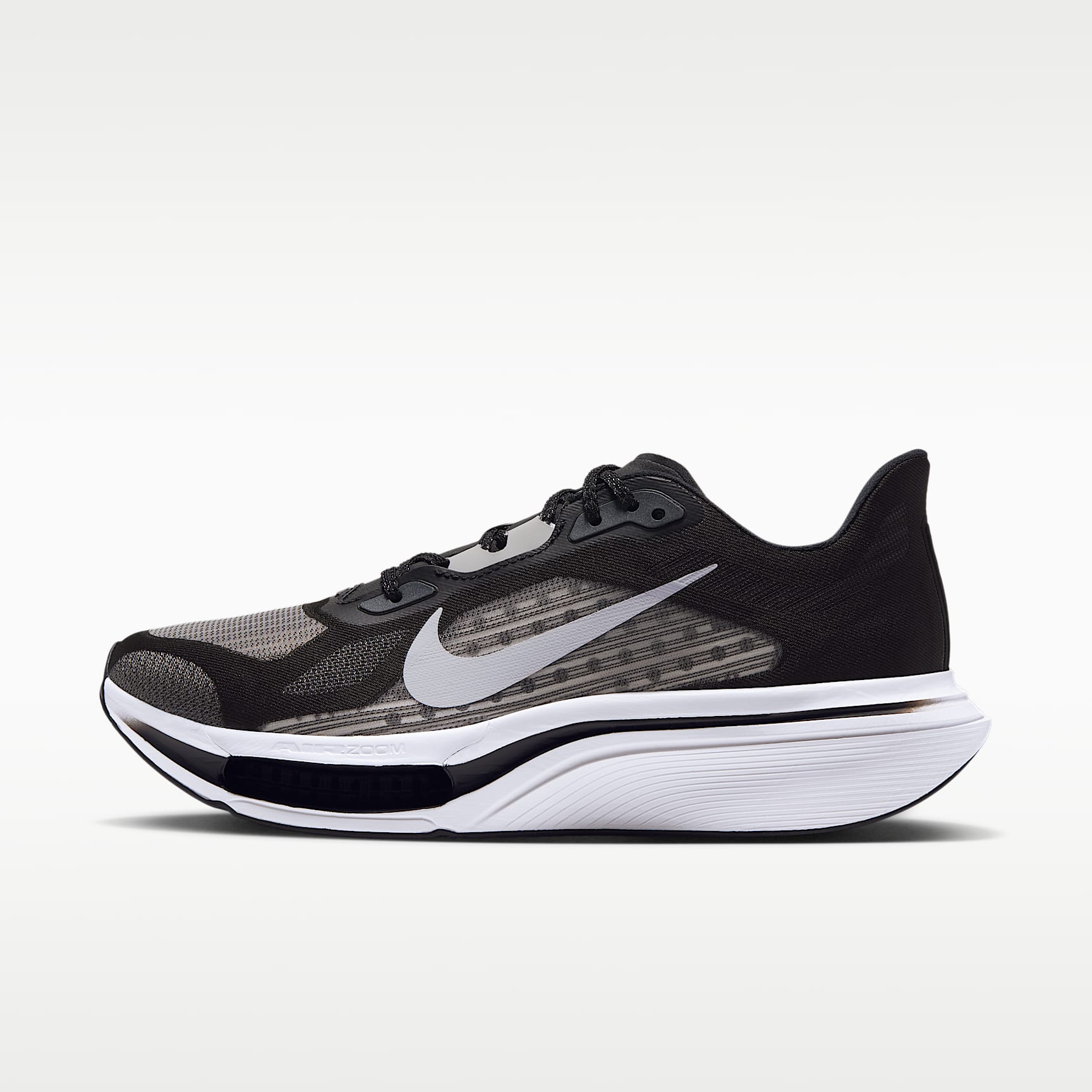 Nike Pegasus Plus 2 Women's Road-Running Shoes – Black/Smoke Grey/White