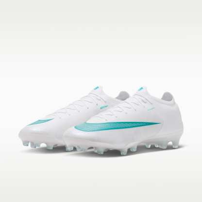 Nike Mercurial Vapor 17 Elite Artificial-Grass Low-Top Football Boots – White/Dusty Cactus