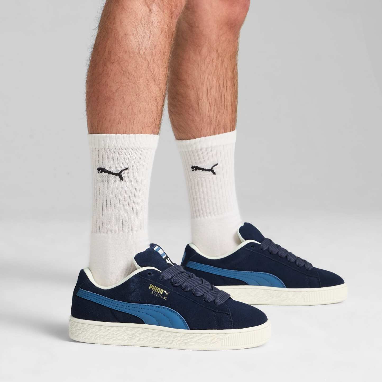 Suede XL Sneakers Unisex – Club Navy-Blue Horizon