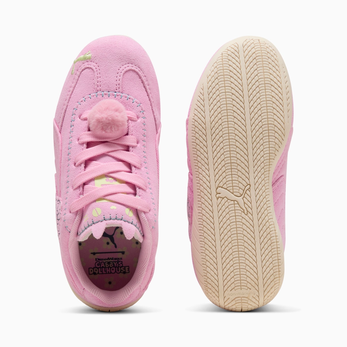 PUMA x GABBY'S DOLLHOUSE Speedcat Sneakers Kids – Pink Shimmer-Alpine Snow