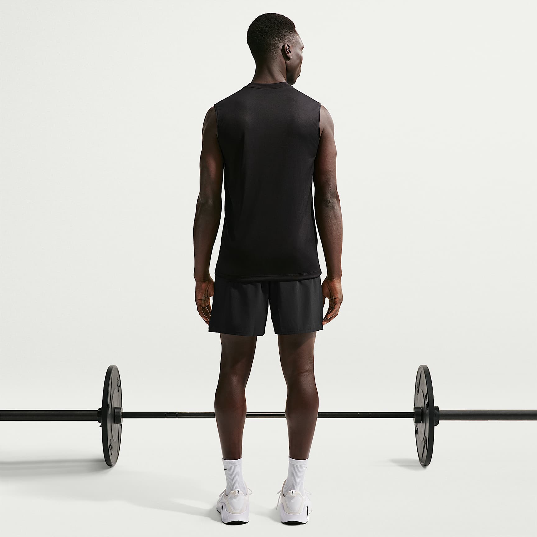 Nike Unlimited Men's Dri-FIT 18cm (approx.) Unlined Versatile Shorts – Black/Black/Black