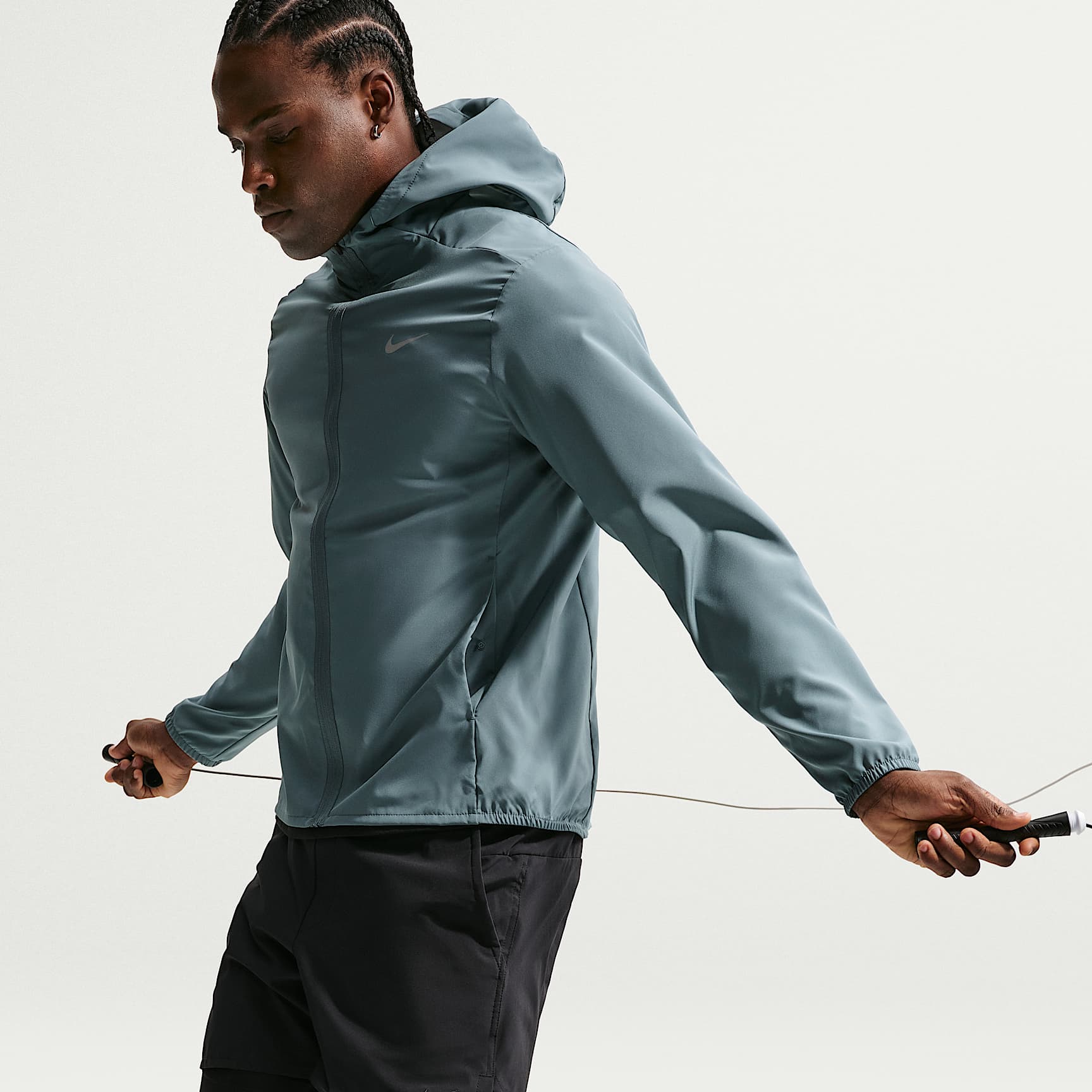 Nike Form Men's Dri-FIT Hooded Versatile Jacket – Mineral Slate