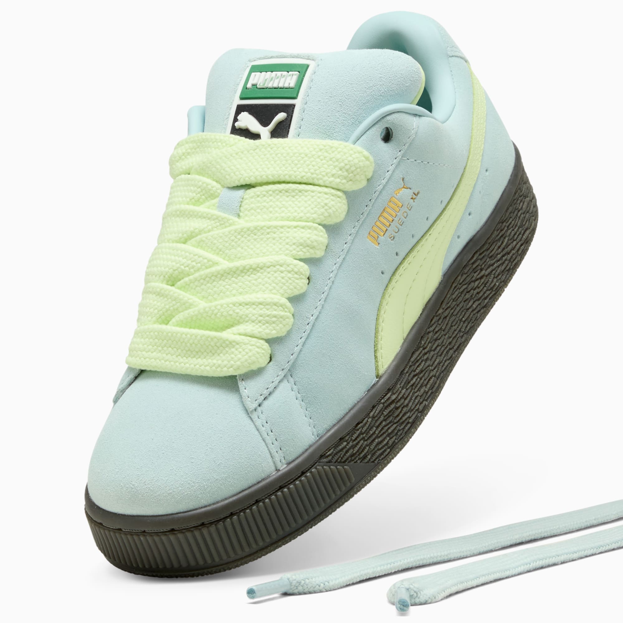 Suede XL Sneakers Unisex – Fresh Water-Apple Spritz