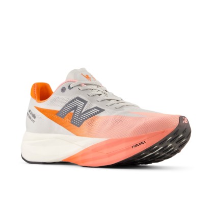 TCS NYC Marathon FuelCell SuperComp Elite v5 – Grapefruit with Grey Matter and Poppy