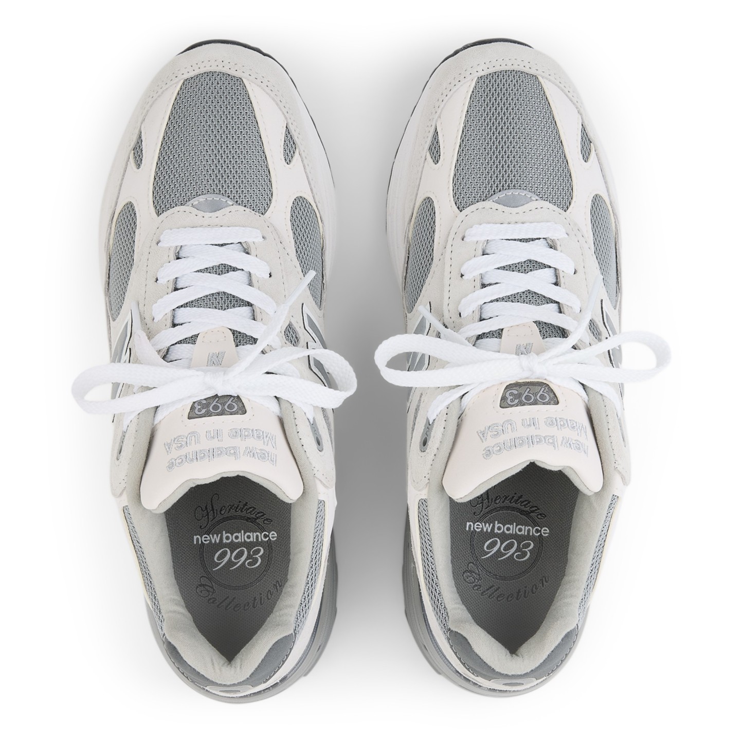 Made in USA 993 – Reflection with Medium Gray and White