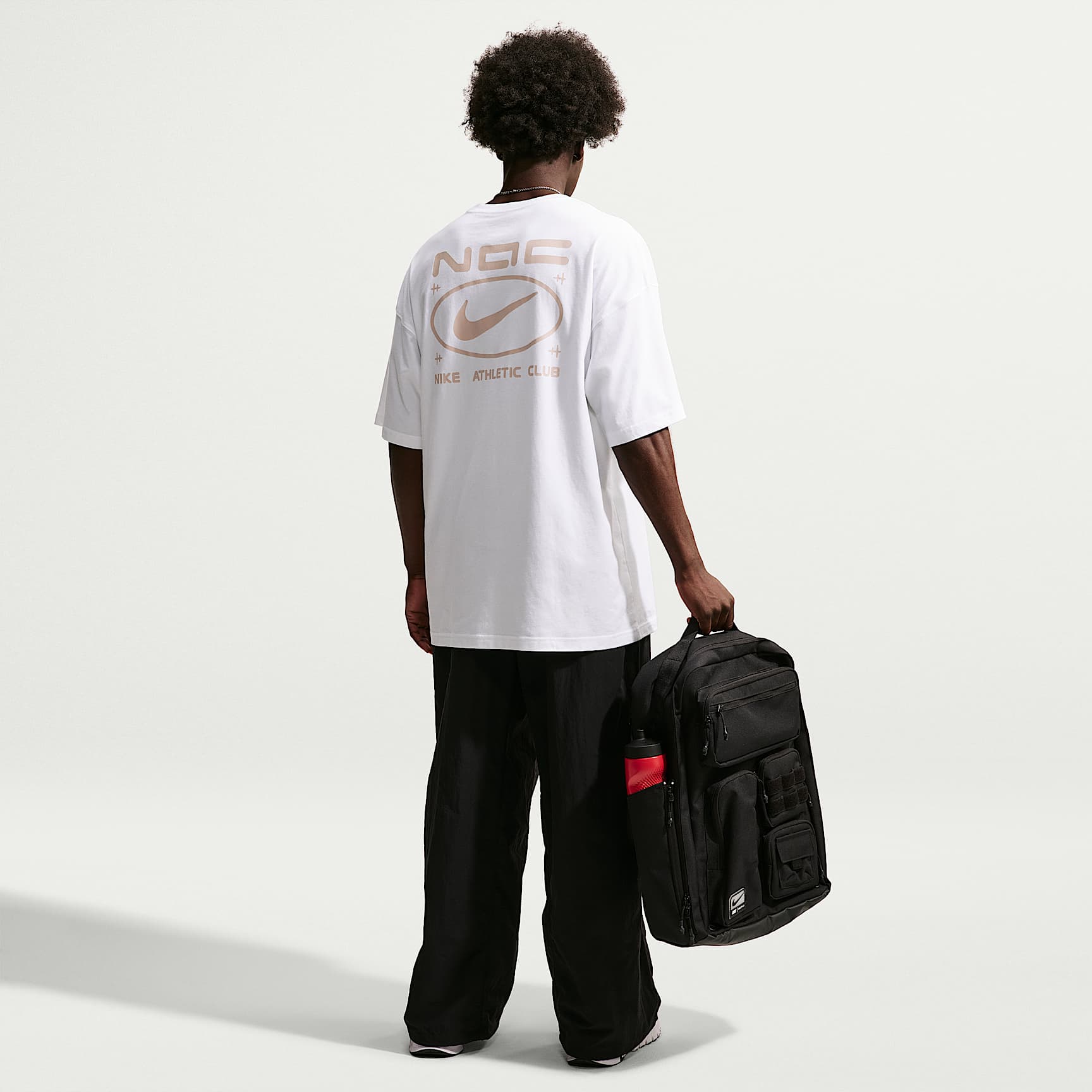 Nike N.A.C. Men's Oversized T-Shirt – White/Cream II