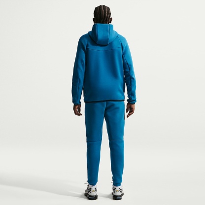 Nike Tech Men's Fleece Windrunner Full-Zip Jacket – Court Blue/Black