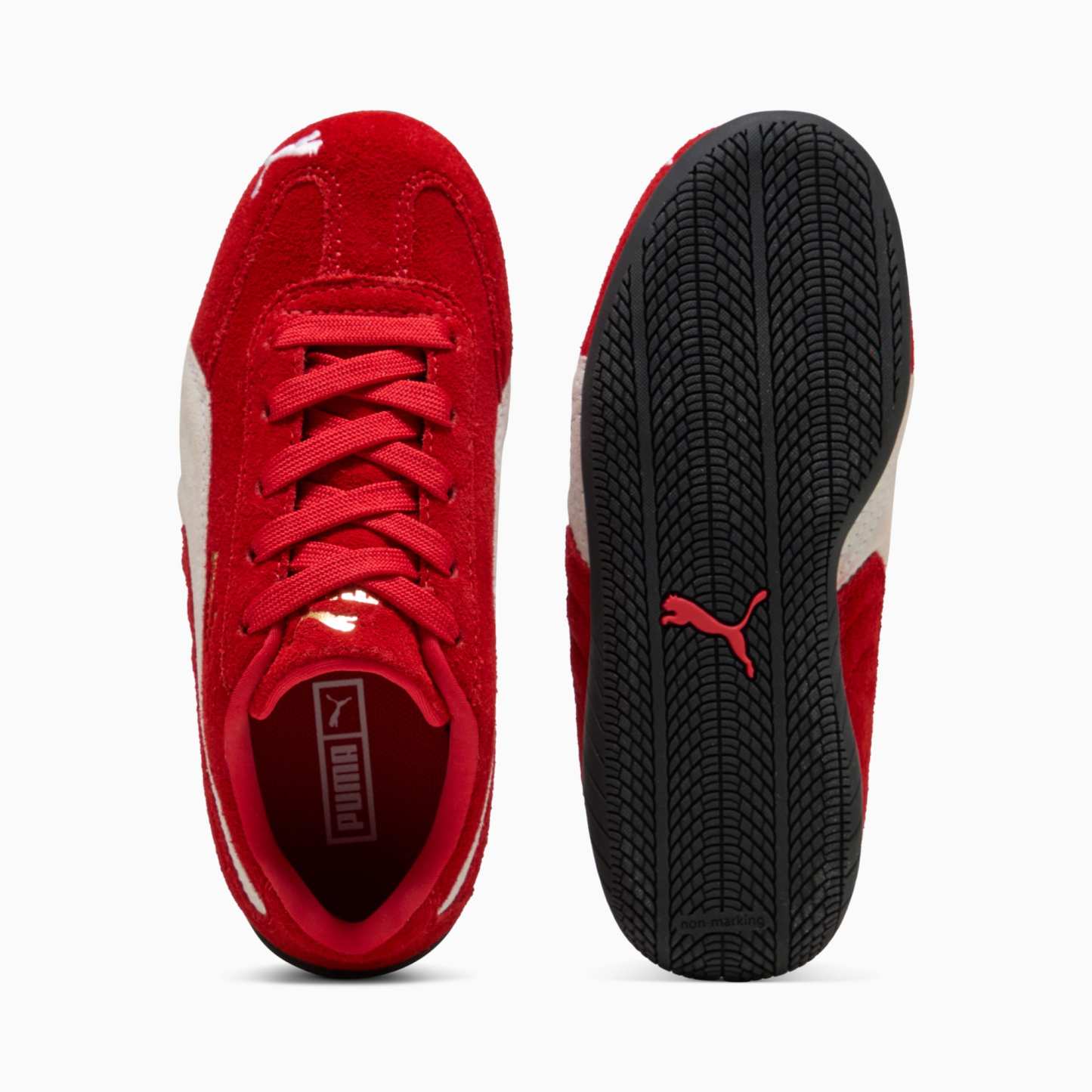 Speedcat Sneakers Kids – For All Time Red-PUMA White