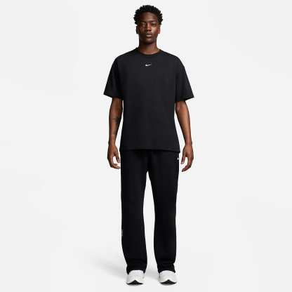 NOCTA NOCTA Fleece CS Open-Hem Tracksuit Bottoms – Black/Black/White