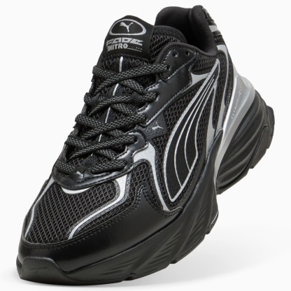 Fade LS Y2K Sneakers Unisex – PUMA Black-PUMA Silver