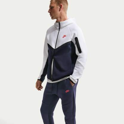 Nike Tech Men's Fleece Joggers – Obsidian/Speed Red