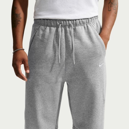 Nike Solo Fleece Men's Joggers – Dark Grey Heather/Sail