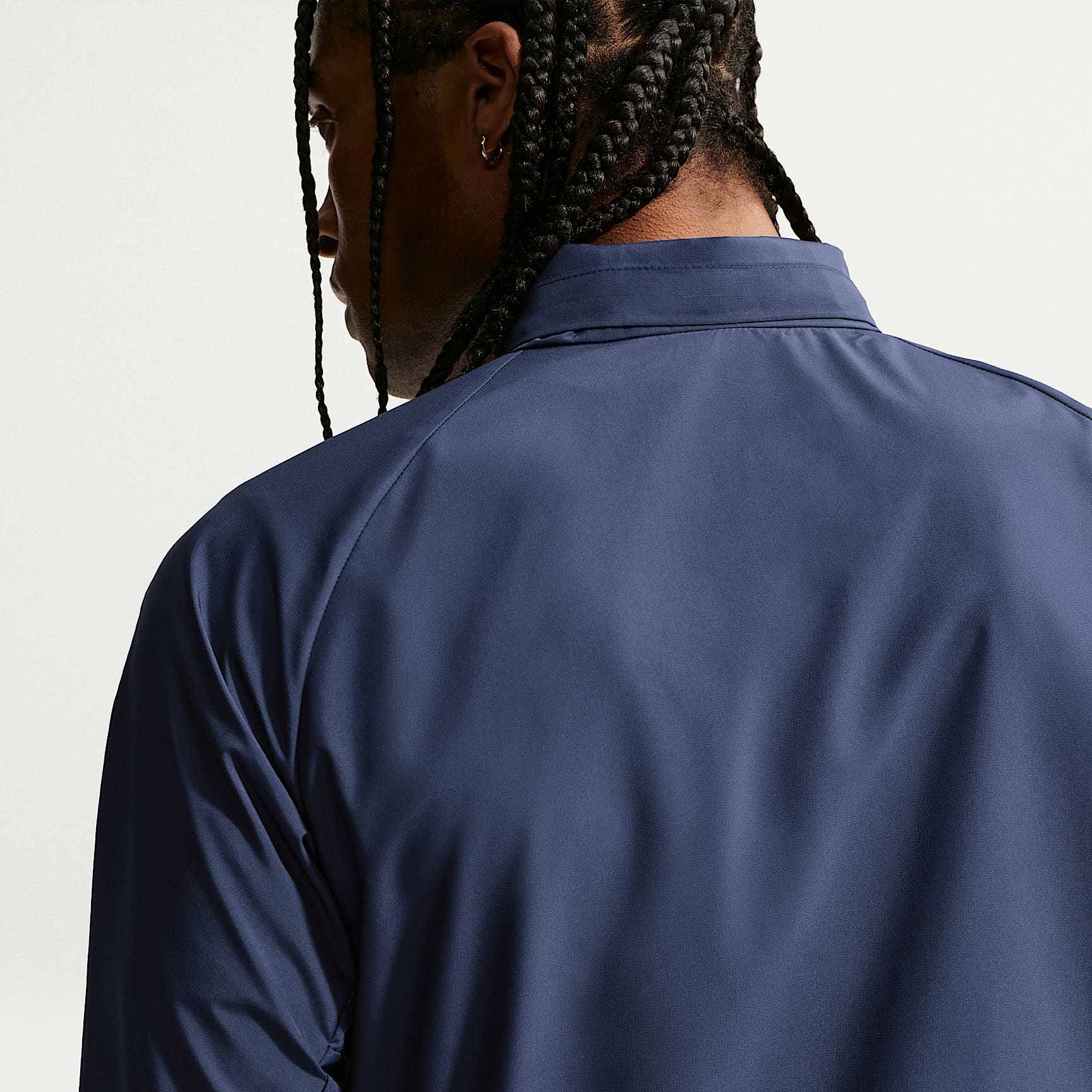 Nike Miler Men's Repel UV Protection Running Jacket – Midnight Navy/Midnight Navy