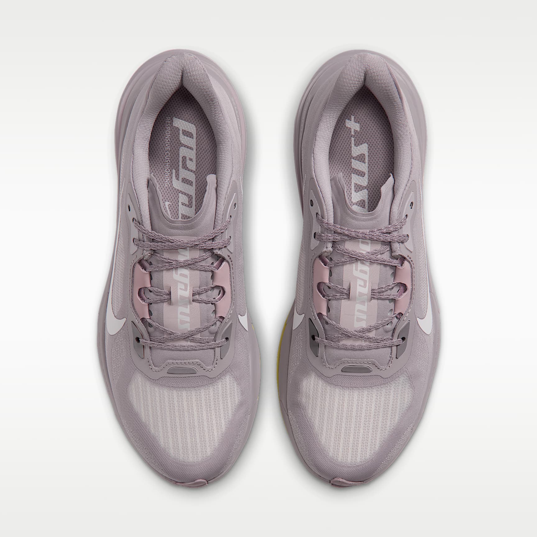 Nike Pegasus Plus 2 Women's Road-Running Shoes – Silver Lilac/Particle Rose/Fennel/Sail