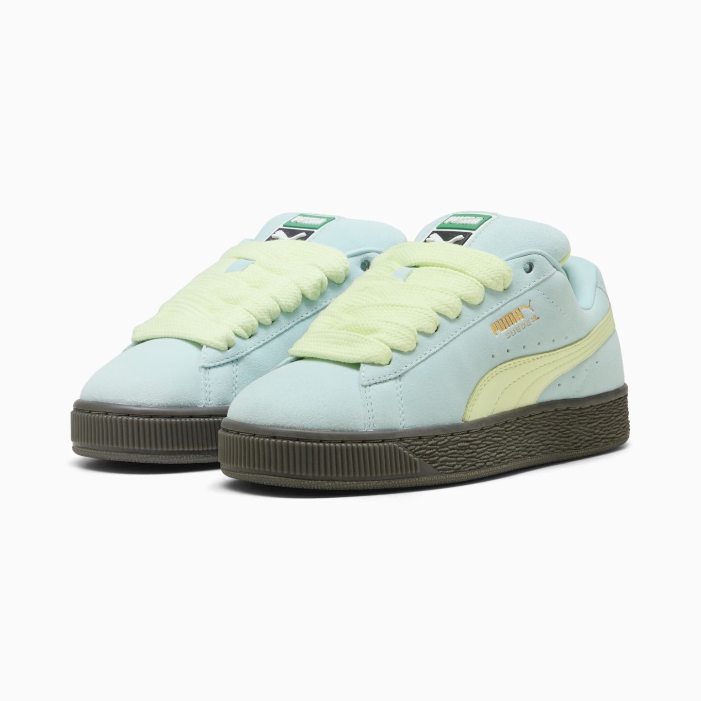Suede XL Sneakers Unisex – Fresh Water-Apple Spritz