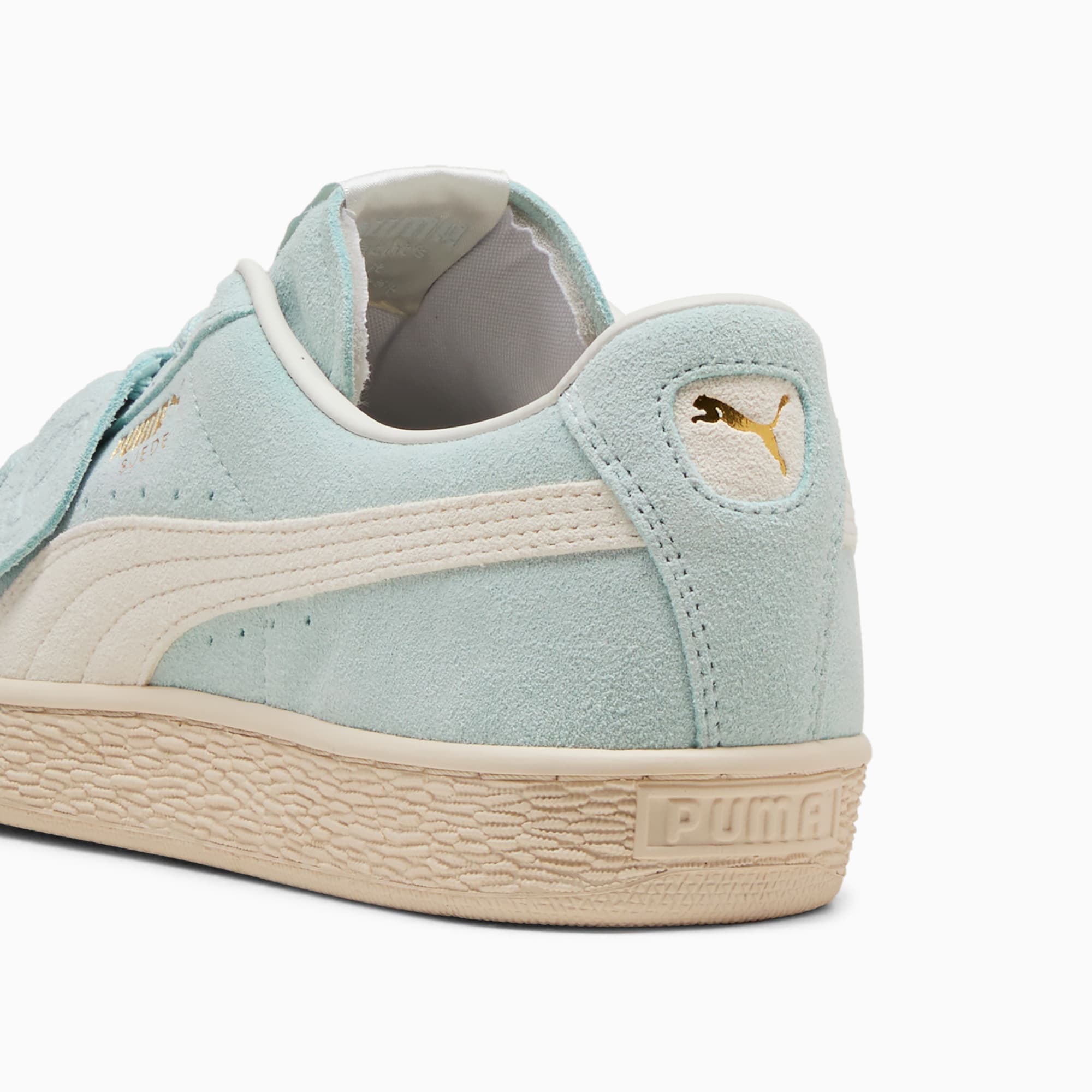 Suede Charles F. Stead II Sneakers Unisex – Green Glimmer-PUMA White