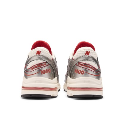 Thisisneverthat x New Balance 1000 – Silver with Valiant Poppy