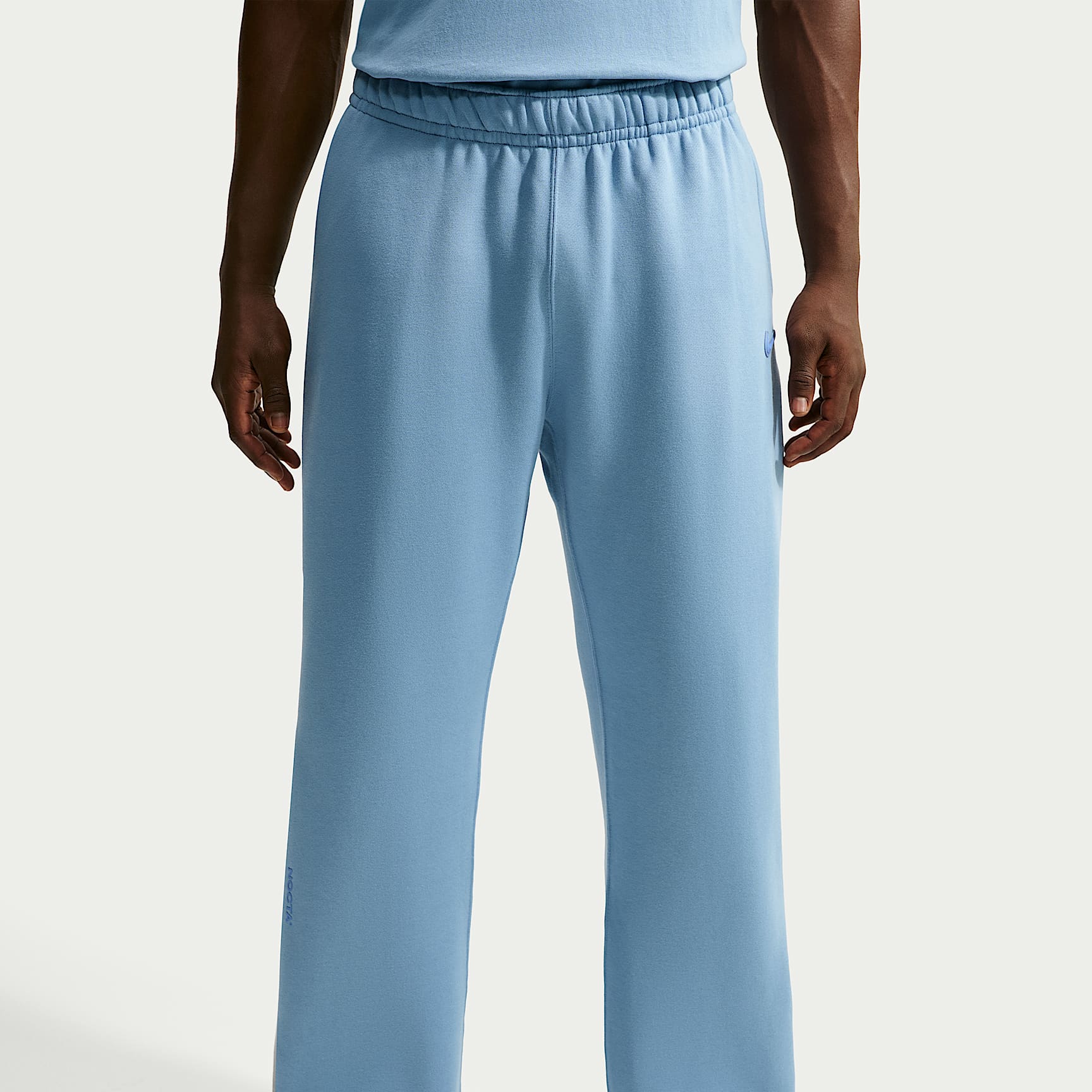 NOCTA NOCTA Fleece CS Open-Hem Tracksuit Bottoms – Work Blue/Polar