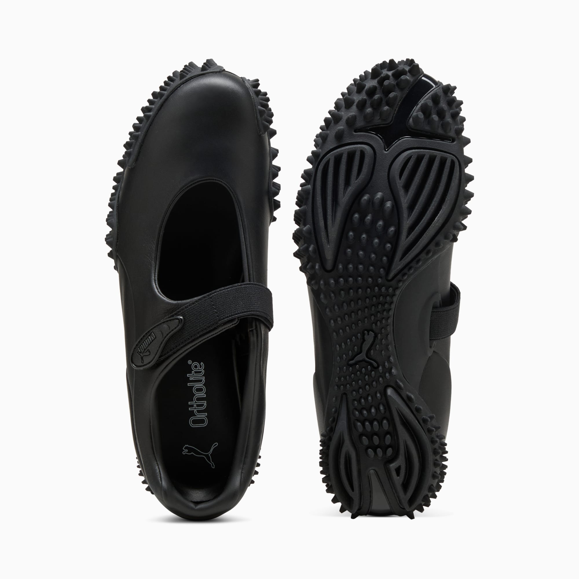 Mostro Fey Leather Shoes Unisex – PUMA Black
